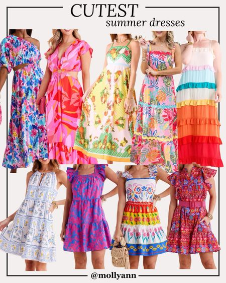 Cutest colorful dresses for summer

#LTKfindsunder100 #LTKfindsunder50 #LTKstyletip