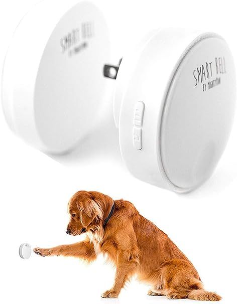 Mighty Paw Smart Bell 2.0, Dog Potty Communication Doorbell, Super-Light Press Button Doorbell | Amazon (US)