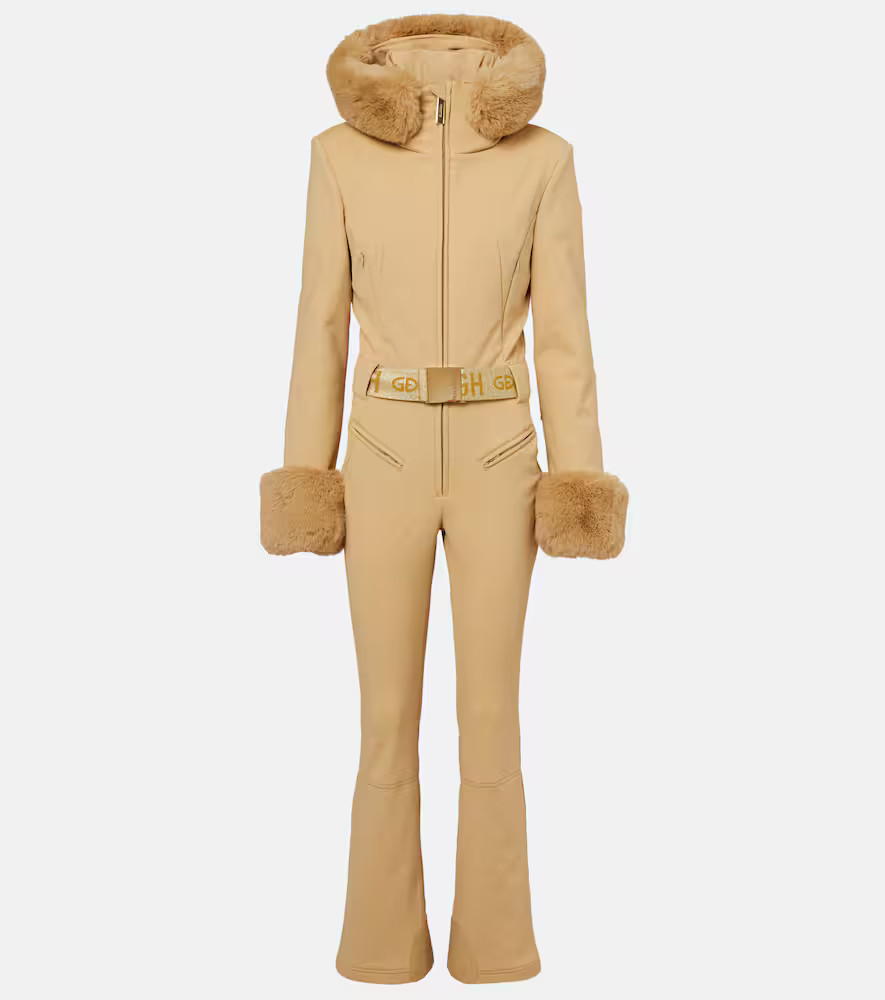 Goldbergh Vita faux fur-trimmed down ski jumpsuit | Mytheresa (US/CA)