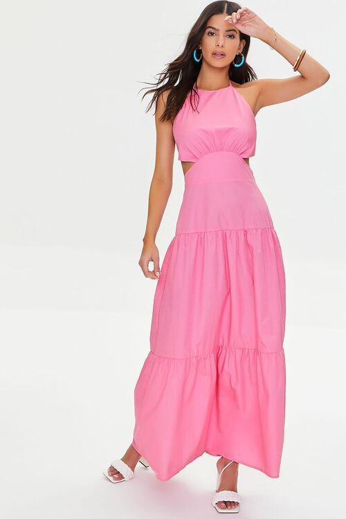 Halter Cutout Maxi Dress | Forever 21 (US)