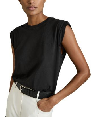 REISS Sleeveless Crewneck Tee  | Bloomingdale's Women | Bloomingdale's (US)