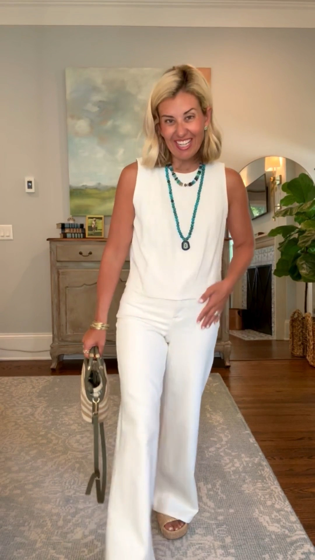 Goodness I love a good neutral!! Spanx just gets better & better! 

Sizing:
Air Essentials T-Shirt Dress - small
Air Essentials Crewneck Tank - xs
Air Essentials Short 5" - small
Full Zip Hoodie - xs
Leggings - 7/8 small
Crewneck Tank - xs
Tie-Waist Dress - small
Wide Leg Jeans - xs petite
#LTKdayinmylife #LTKmomlife #LTKOver40