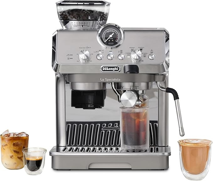 De'Longhi La Specialista Arte Evo Espresso Machine - Compact Cold Brew Coffee Maker with Grinder,... | Amazon (US)