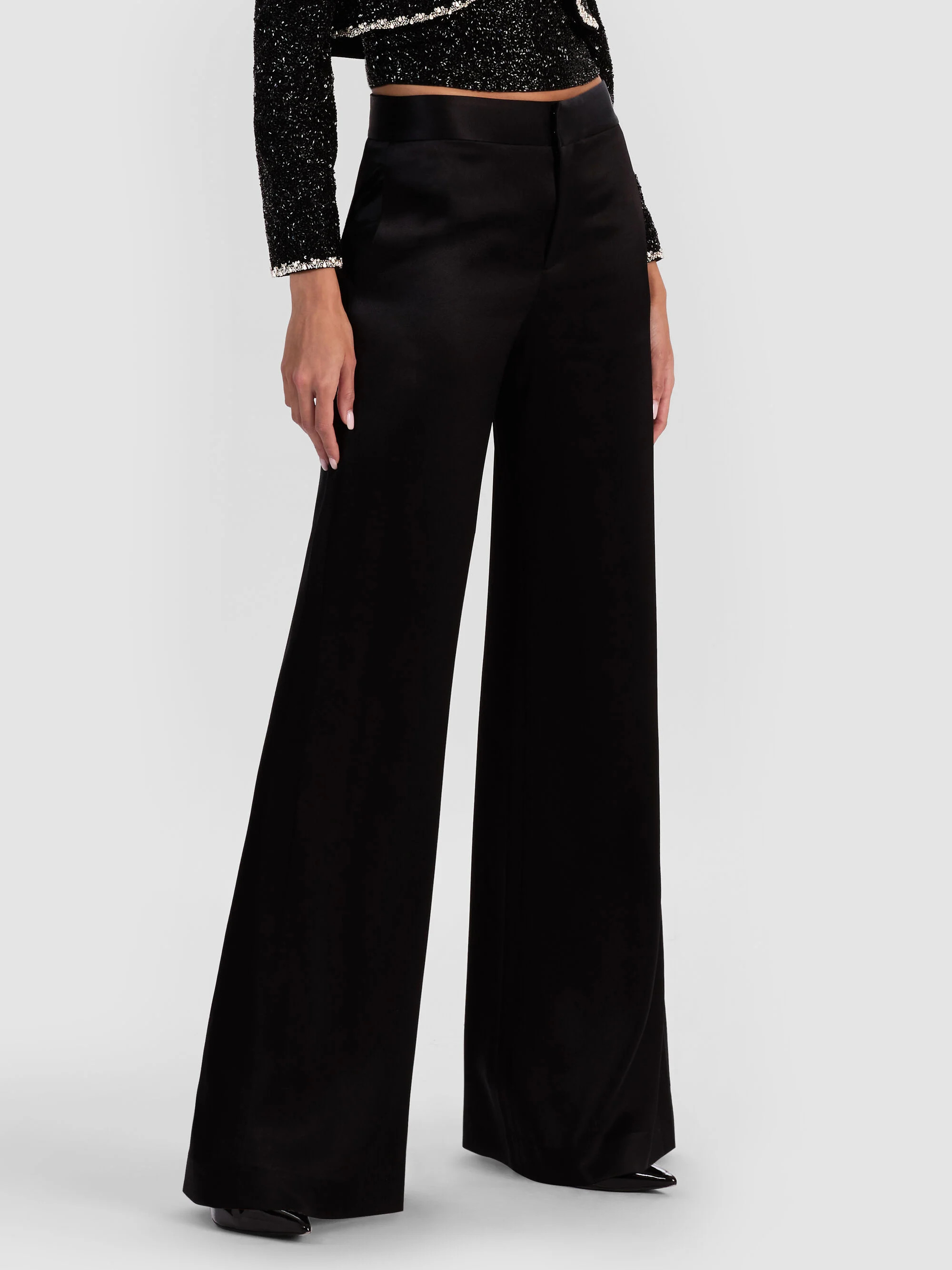 SHANE WIDE LEG PANT | Alice + Olivia
