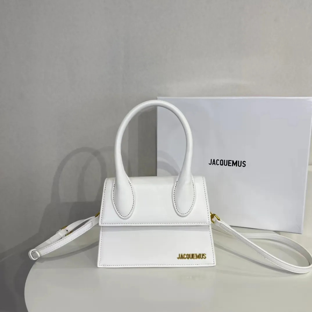 dupe JACQUEMUS long handle underarm bag New Presbyopia Womens Shoulder Bags Mini Pillow Boston Wo... | DHGate