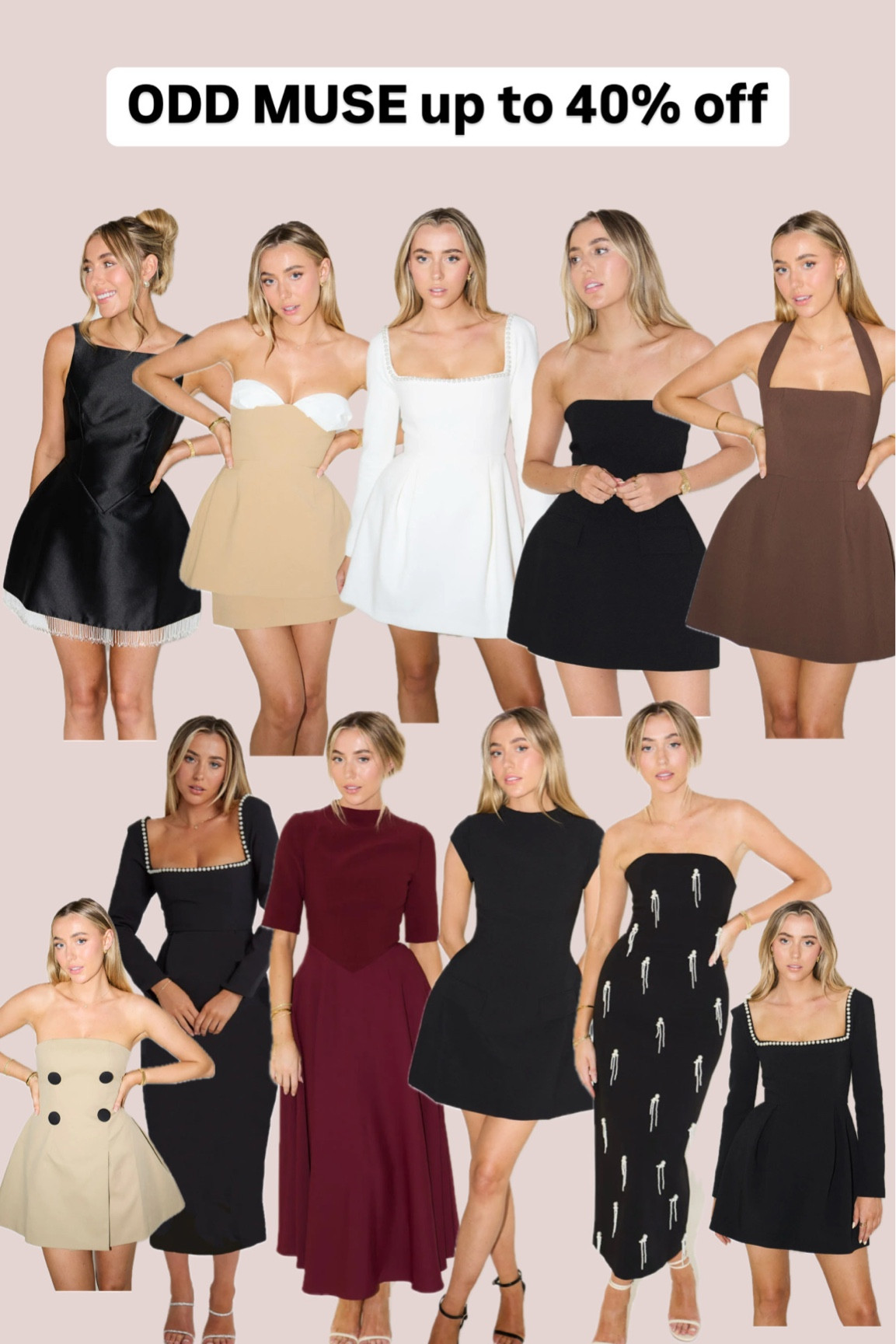 Odd Muse up to 40% off clothing- I wear an XS

#LTKsale #LTKCyberWeek #LTKuk