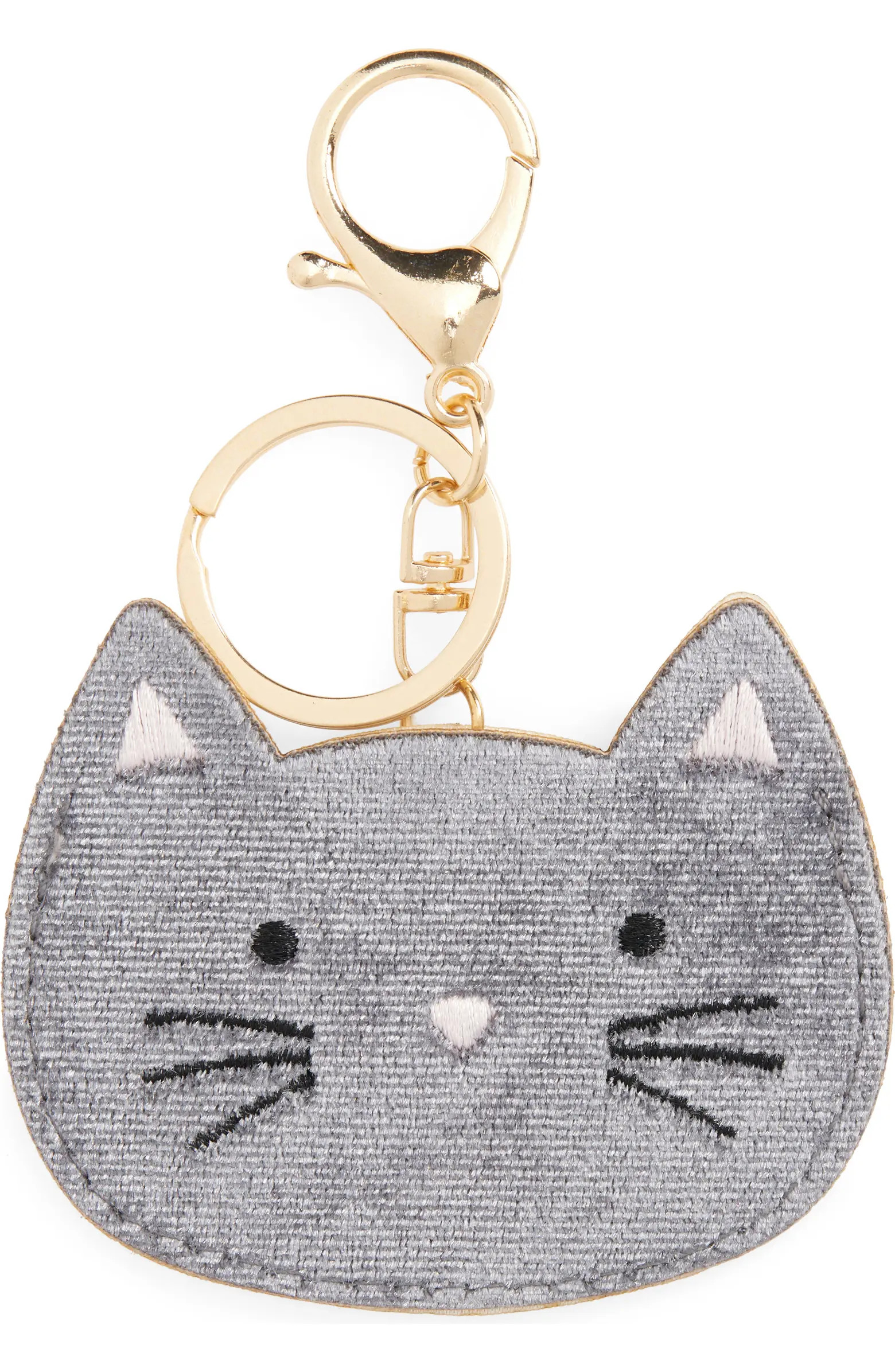 Mimi & Lula Kids' Kitty Cat Key Ring Bag Charm | Nordstrom | Nordstrom