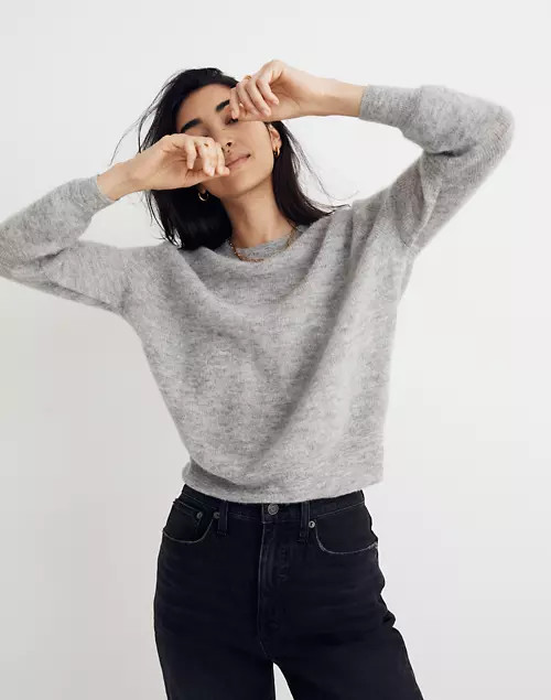 Elliston Crop Pullover Sweater | Madewell
