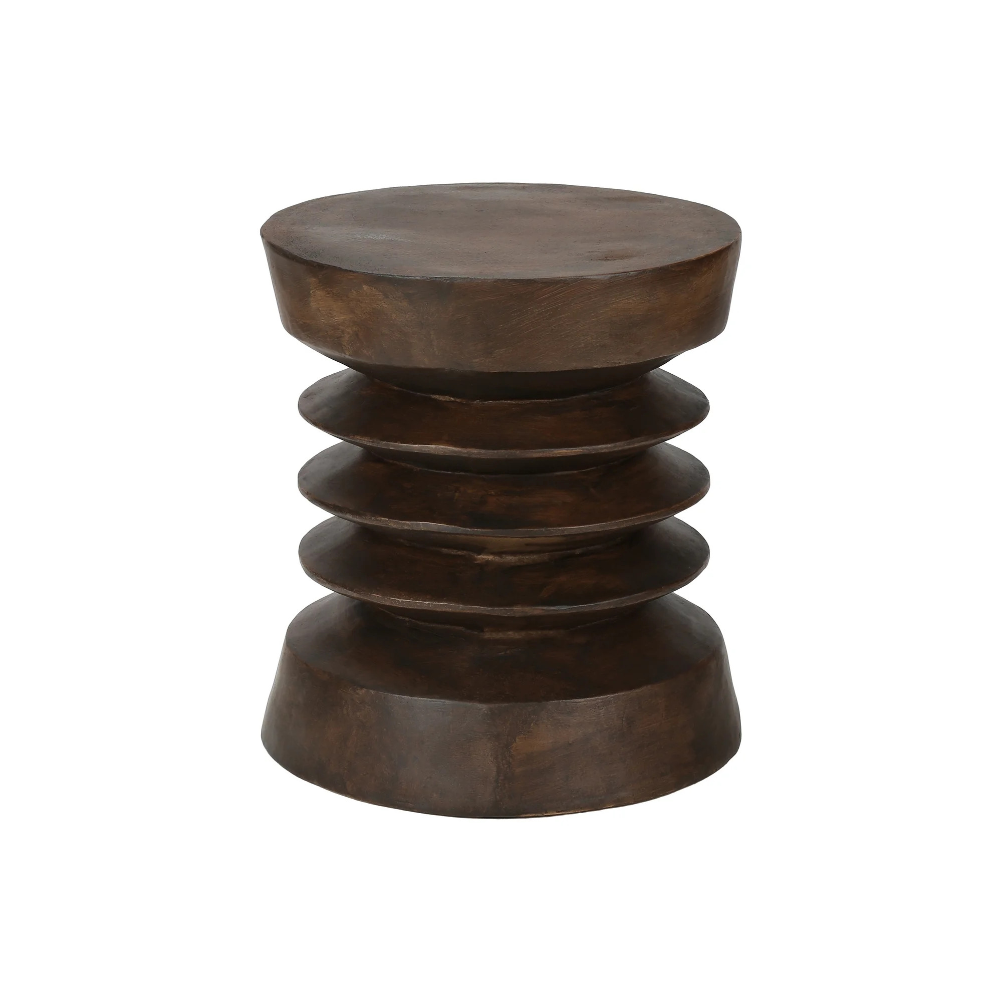 Accent Table - 25"H - Indoor Or Outdoor - Living Room - Nightstand - Walnut | Walmart (US)