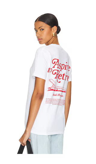 Lounge Tee in White | Revolve Clothing (Global)
