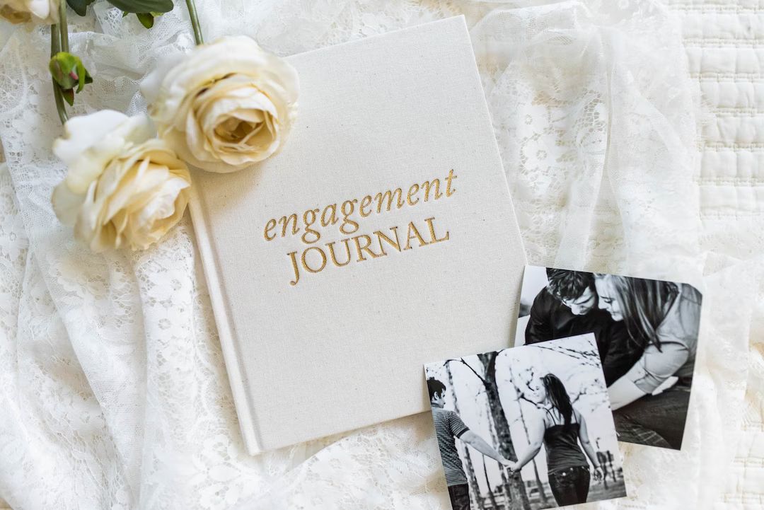 Engagement Journal and Memory Book Engagement Gift Box for - Etsy | Etsy (US)