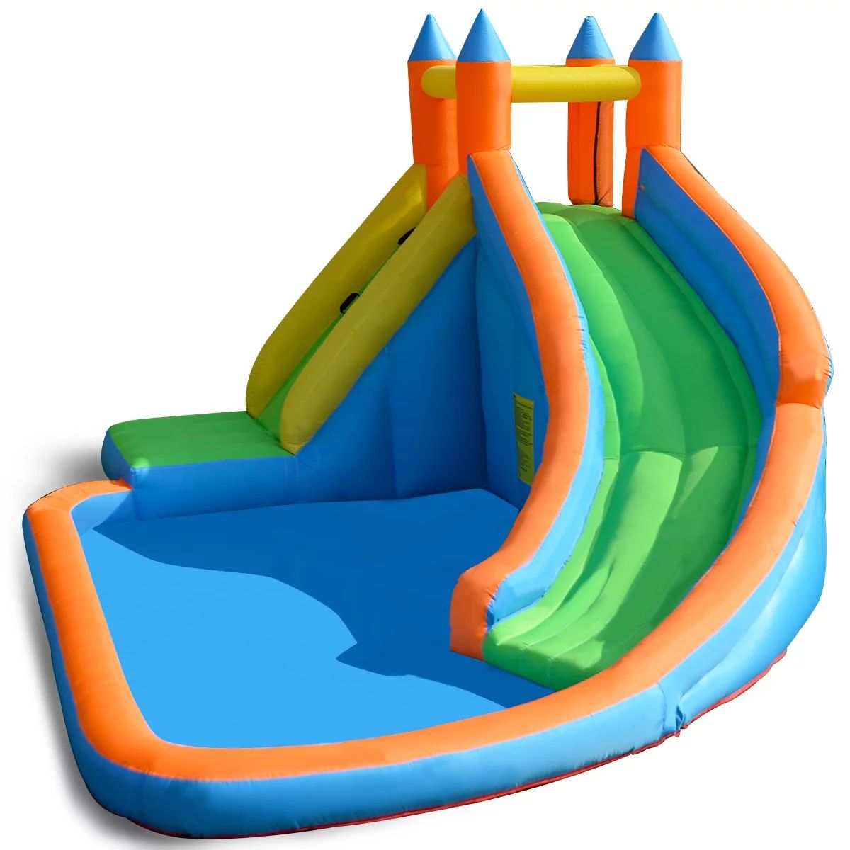 Costway Inflatable Water Slide Mighty Bounce House Jumper Castle Moonwalk Without Blower | Walmart (US)