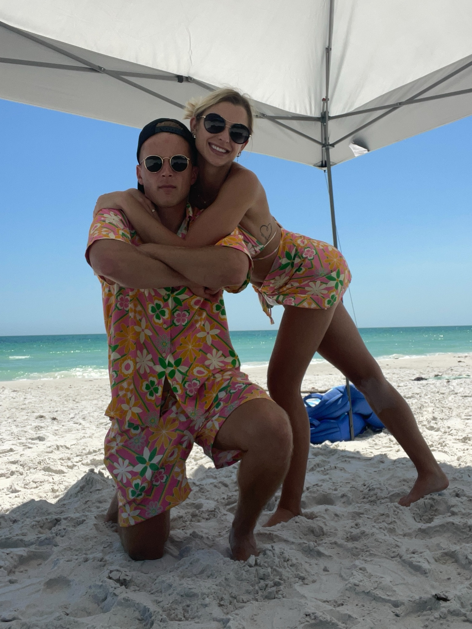 Check out Kenny flowers for cute matching sets with Bae