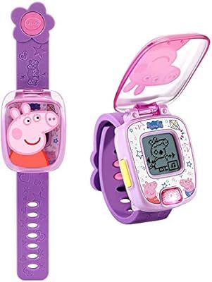 VTech Peppa Pig Learning Watch, Purple | Amazon (US)