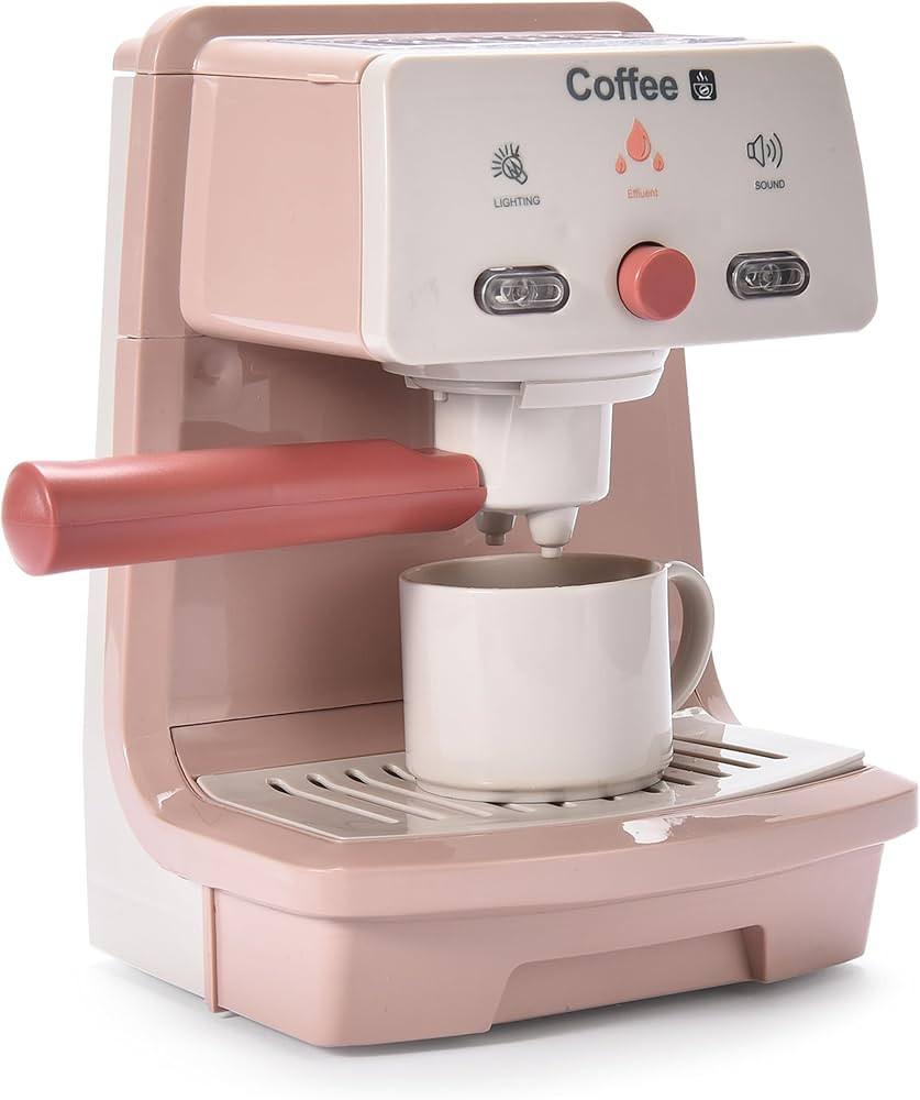 Kidzlane Kids Coffee Maker Playset - Toy Espresso Machine - Play Toy Coffee Maker and Pretend Cof... | Amazon (US)