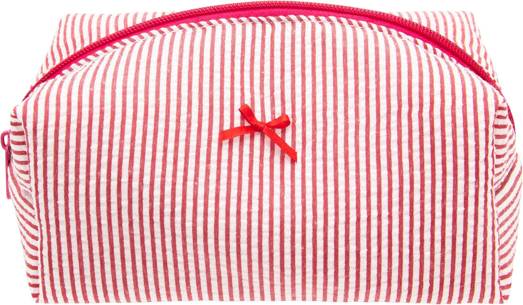 PAZIMIIK Cozy Makeup Bag Small Aesthetic Travel Zipper Cosmetic Pouch for Women Make Up Beauty Ac... | Amazon (US)