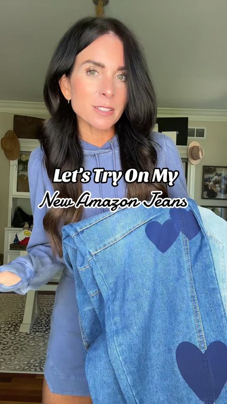 Amazon jeans
Wearing medium in hearts
Small in drawstring 

#LTKStyleTip #LTKFindsUnder50 #LTKSeasonal