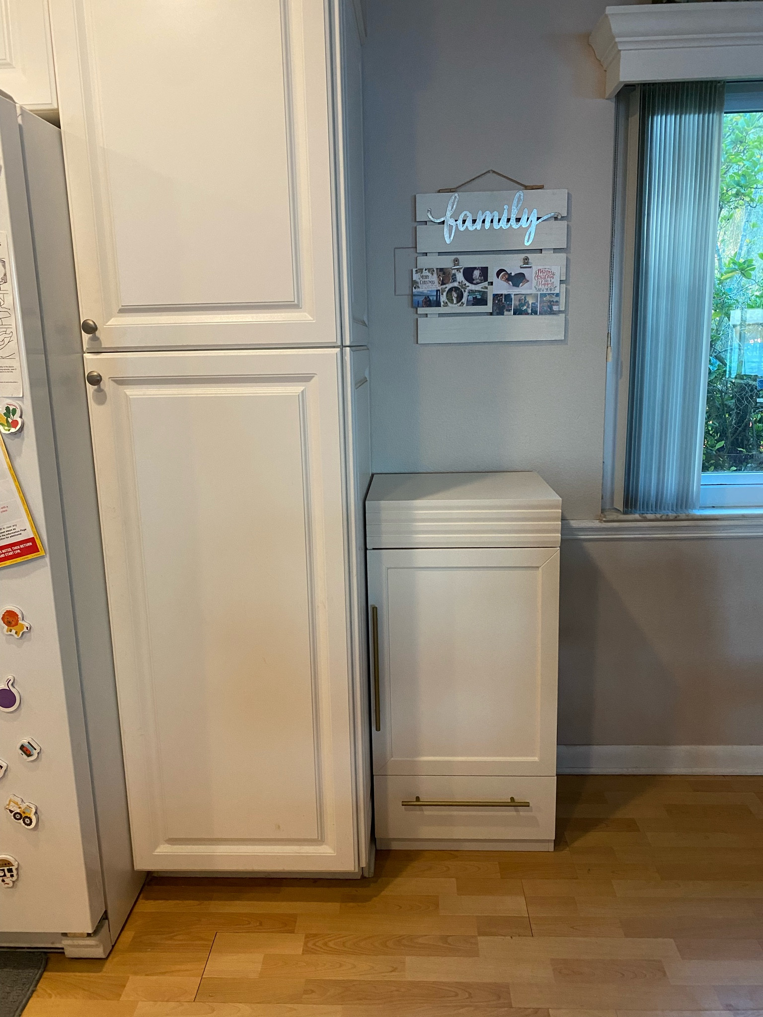 Got max his own little fridge / pantry 🥰 planning to stock daily & put a cooler in there with food / drinks & snacks he can have through out the day! From pottery barn kids

