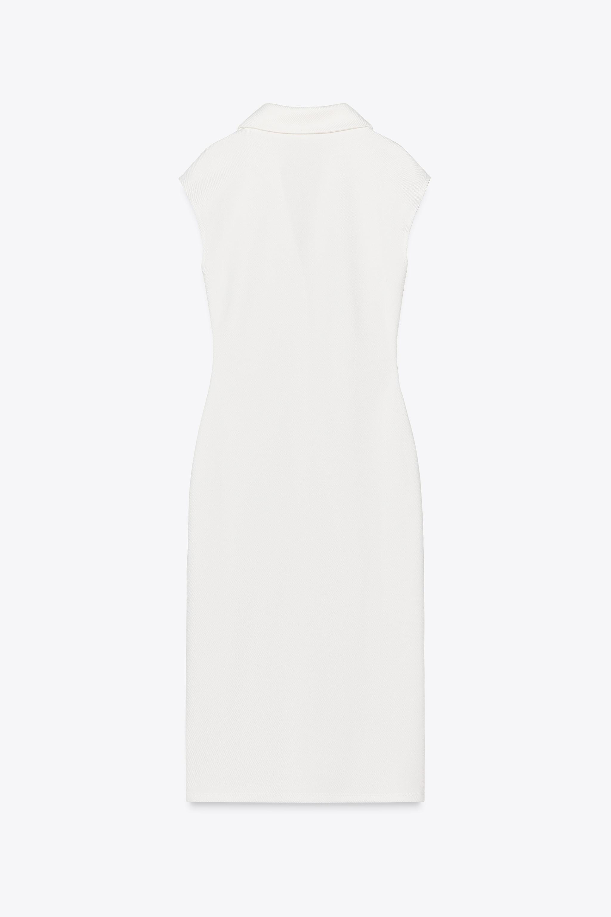 PIQUÉ SHIRT DRESS | Zara US