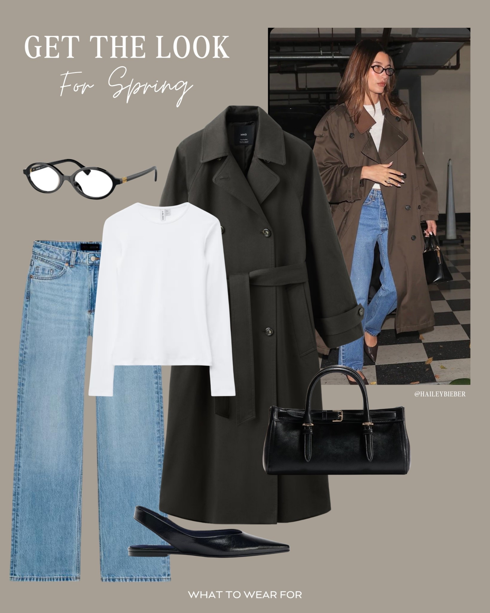 Trench coat styling for spring 🧥 