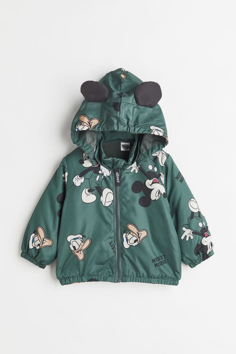 Hooded Patterned Jacket | H&M (US + CA)