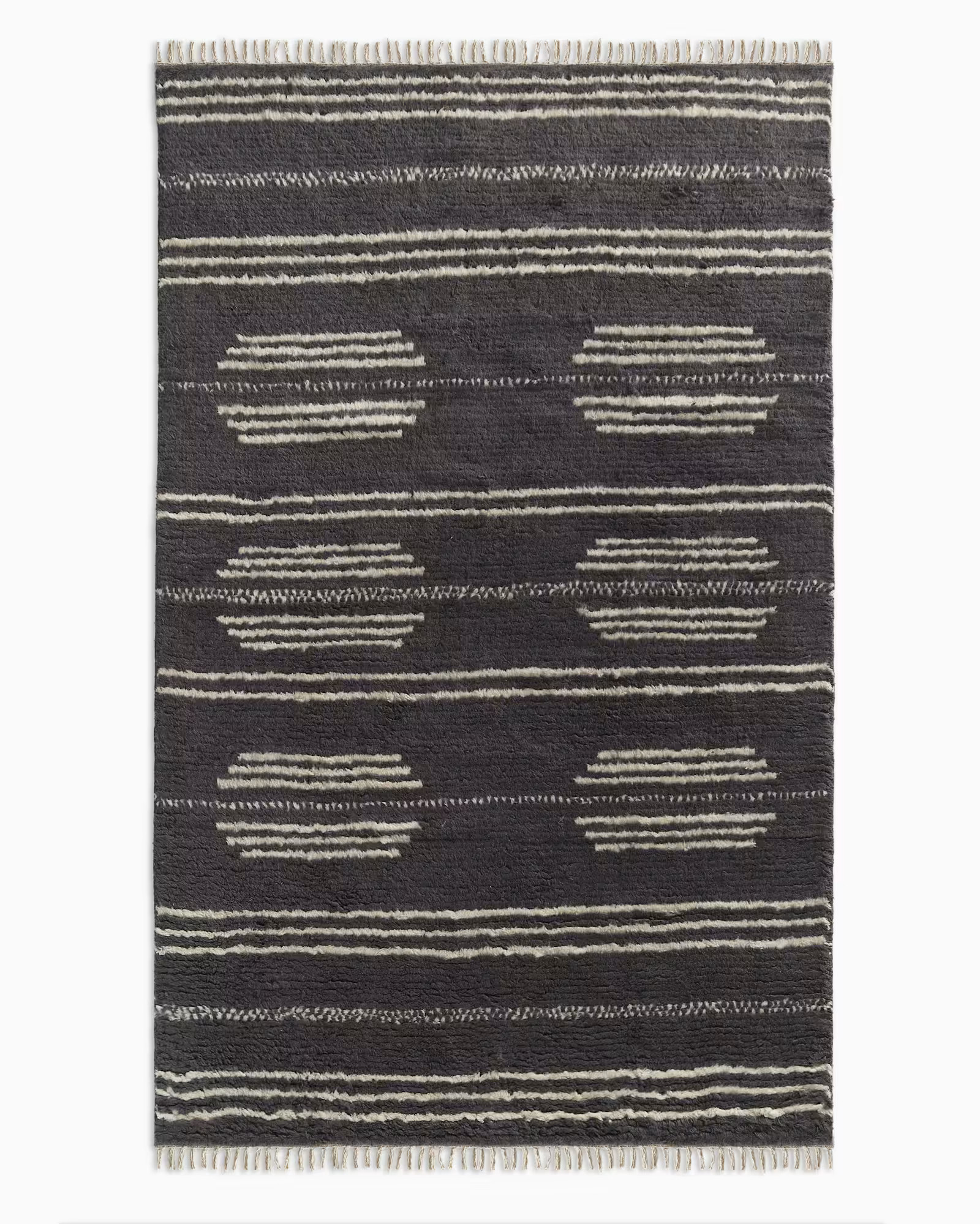 Soren Hand-Knotted Wool Rug in Charcoal/ivory | Quince