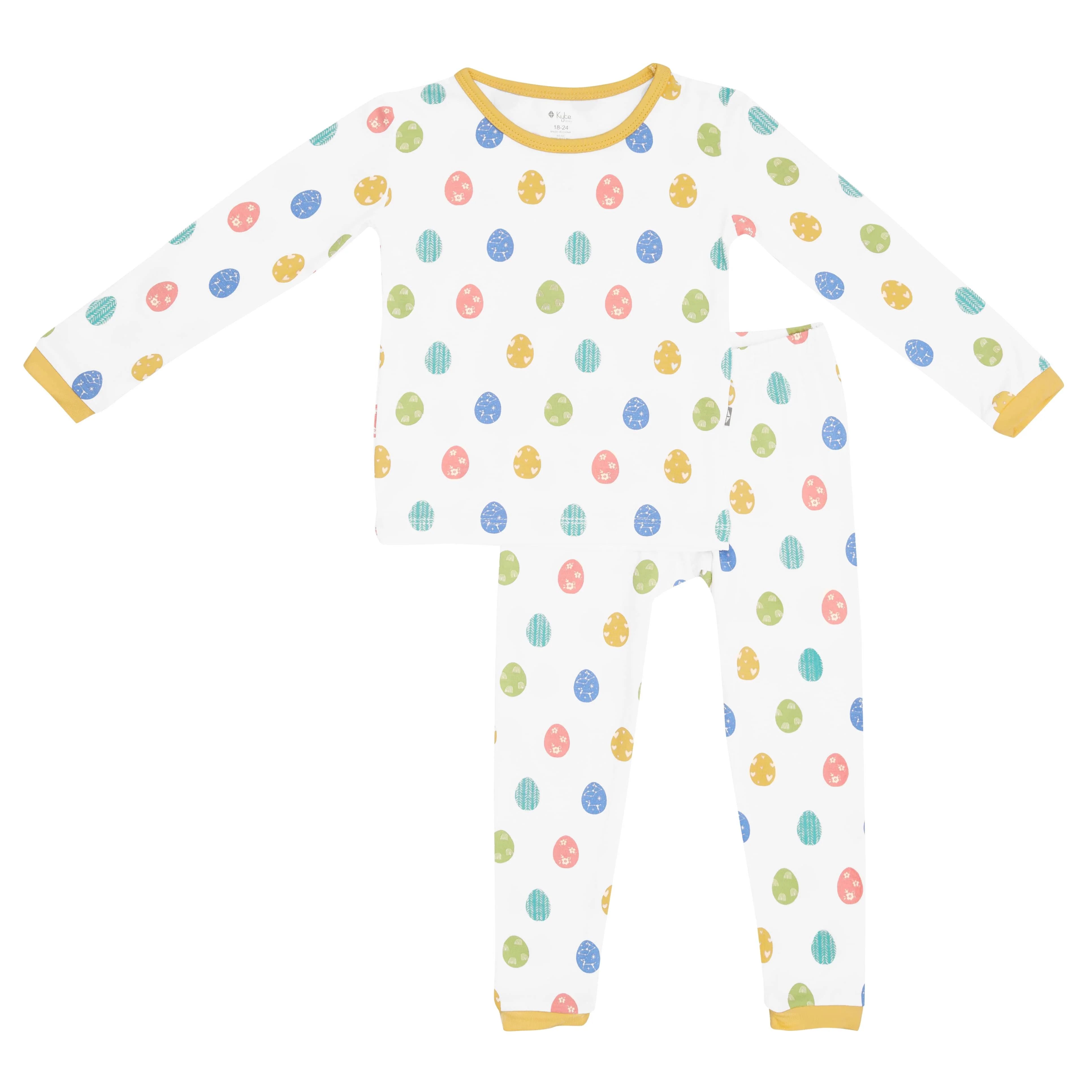 Toddler Pajama Set in Spring Egg | Kyte BABY