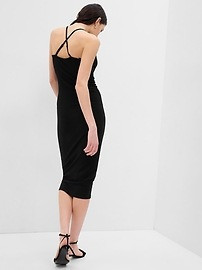 Modern Convertible Strap Midi Dress | Gap (US)
