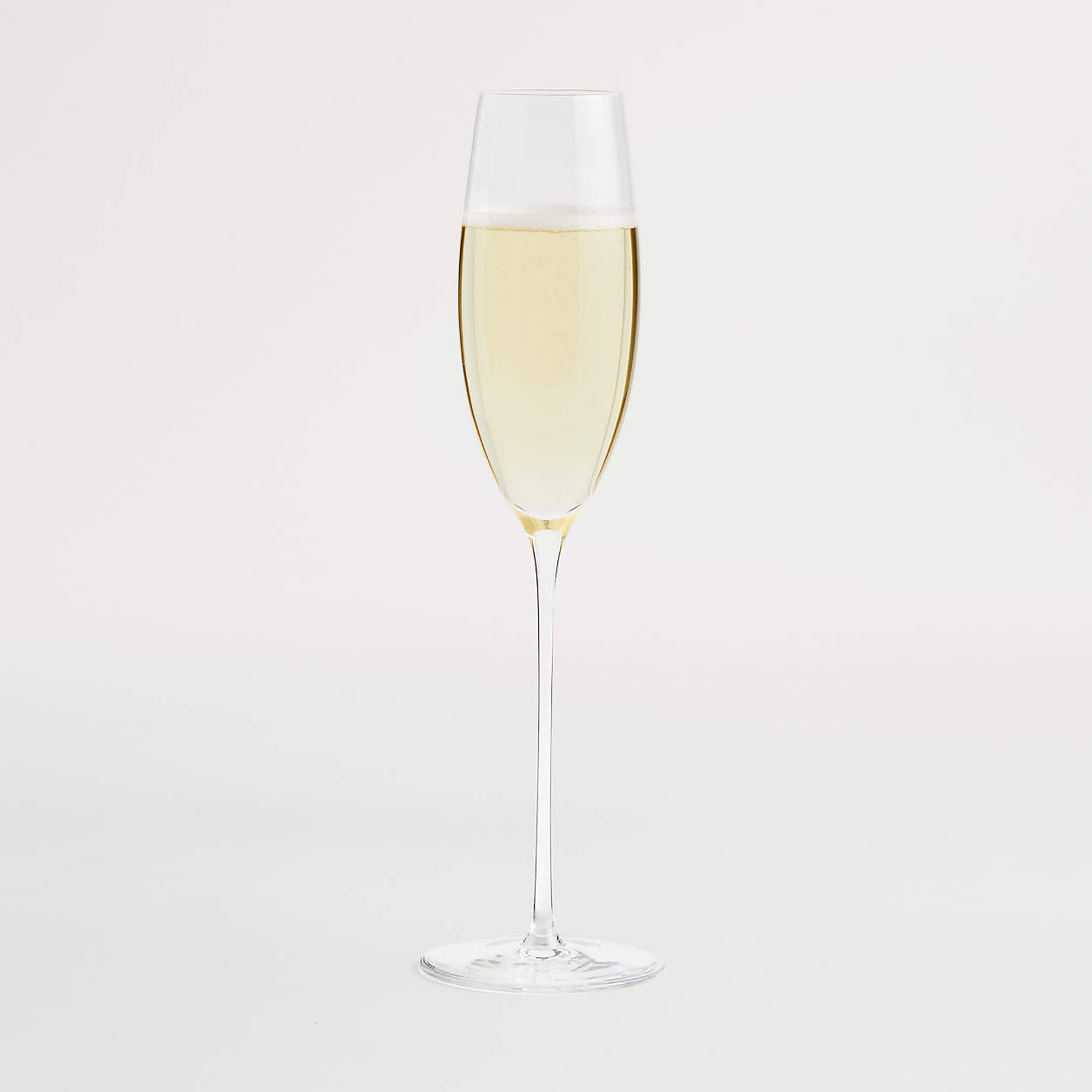 Camille 8-Oz. Long-Stem Champagne Glass + Reviews | Crate & Barrel | Crate & Barrel
