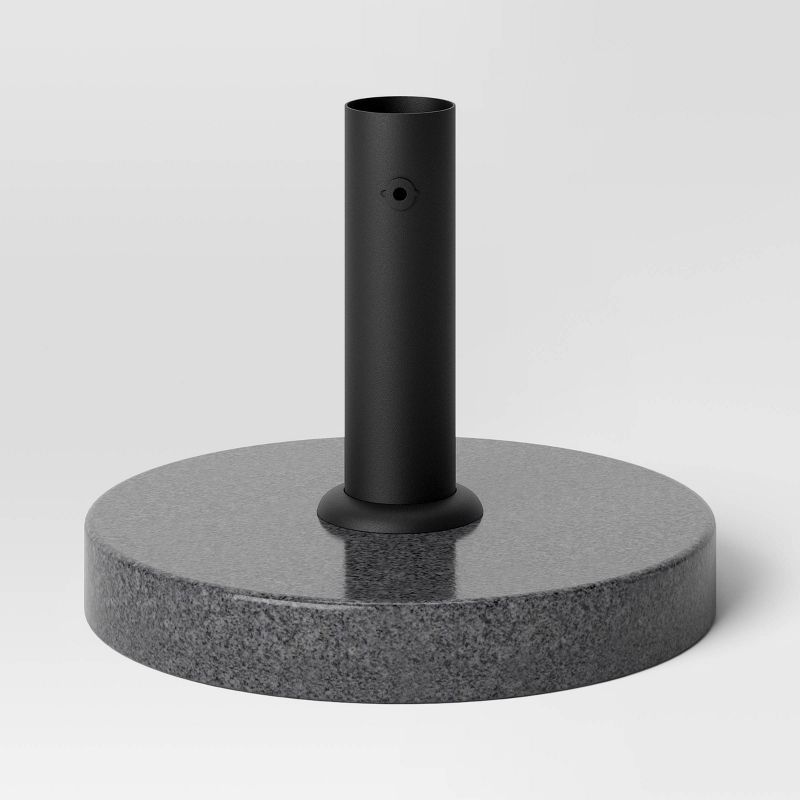 Round Granite Patio Umbrella Base Black - Threshold™ | Target