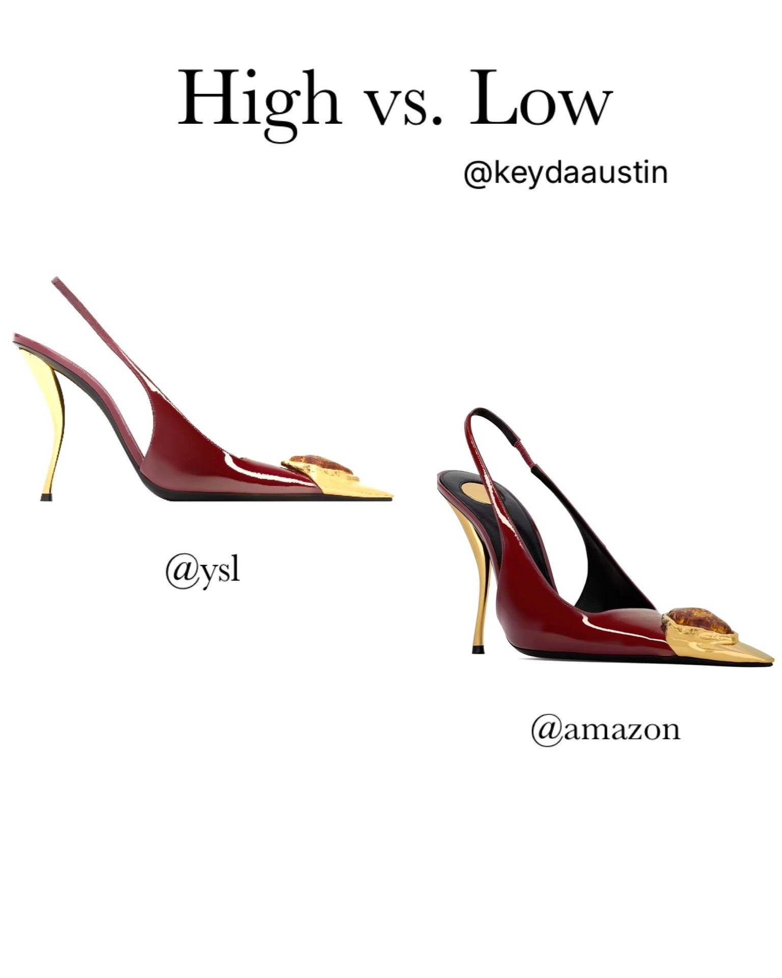 Splurge or Save: 
@ysl
@amazon 
@jeffreycampbell

#LTKShoeCrush