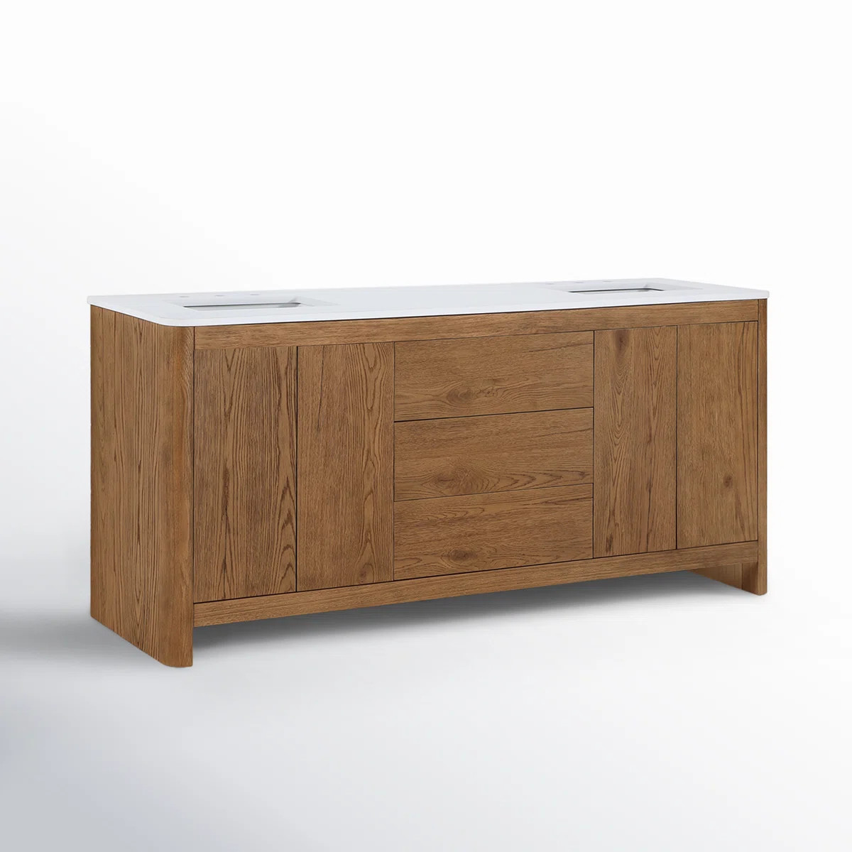 Joss & Main Raye 72" Double Bathroom Vanity Set with Quartz Top & Reviews | Wayfair | Wayfair North America