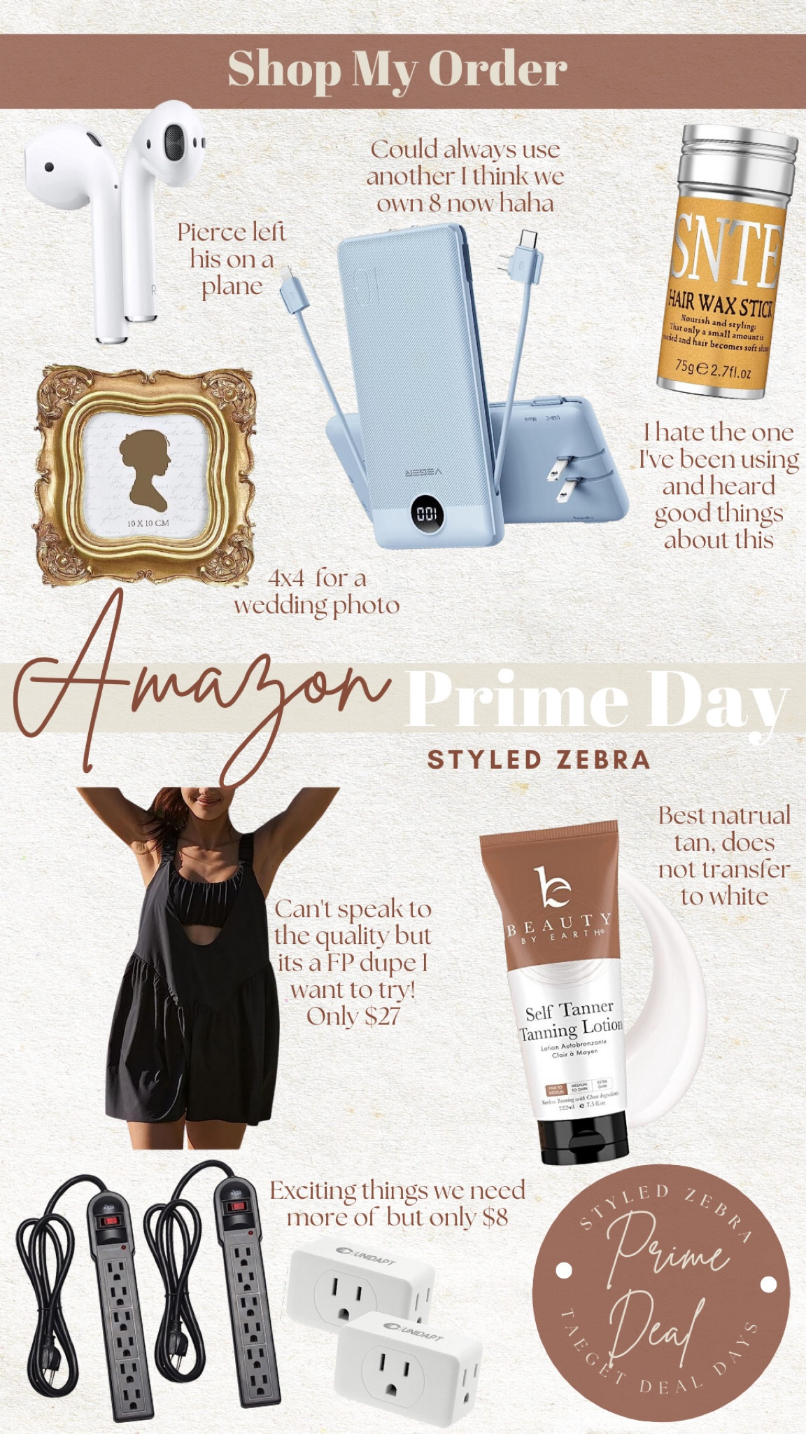 Amazon prime day shop my order 