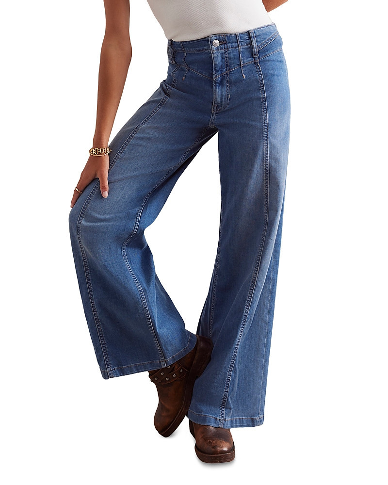 Free People Libre Wide Leg Jeans in Goodie | Bloomingdale's (US)