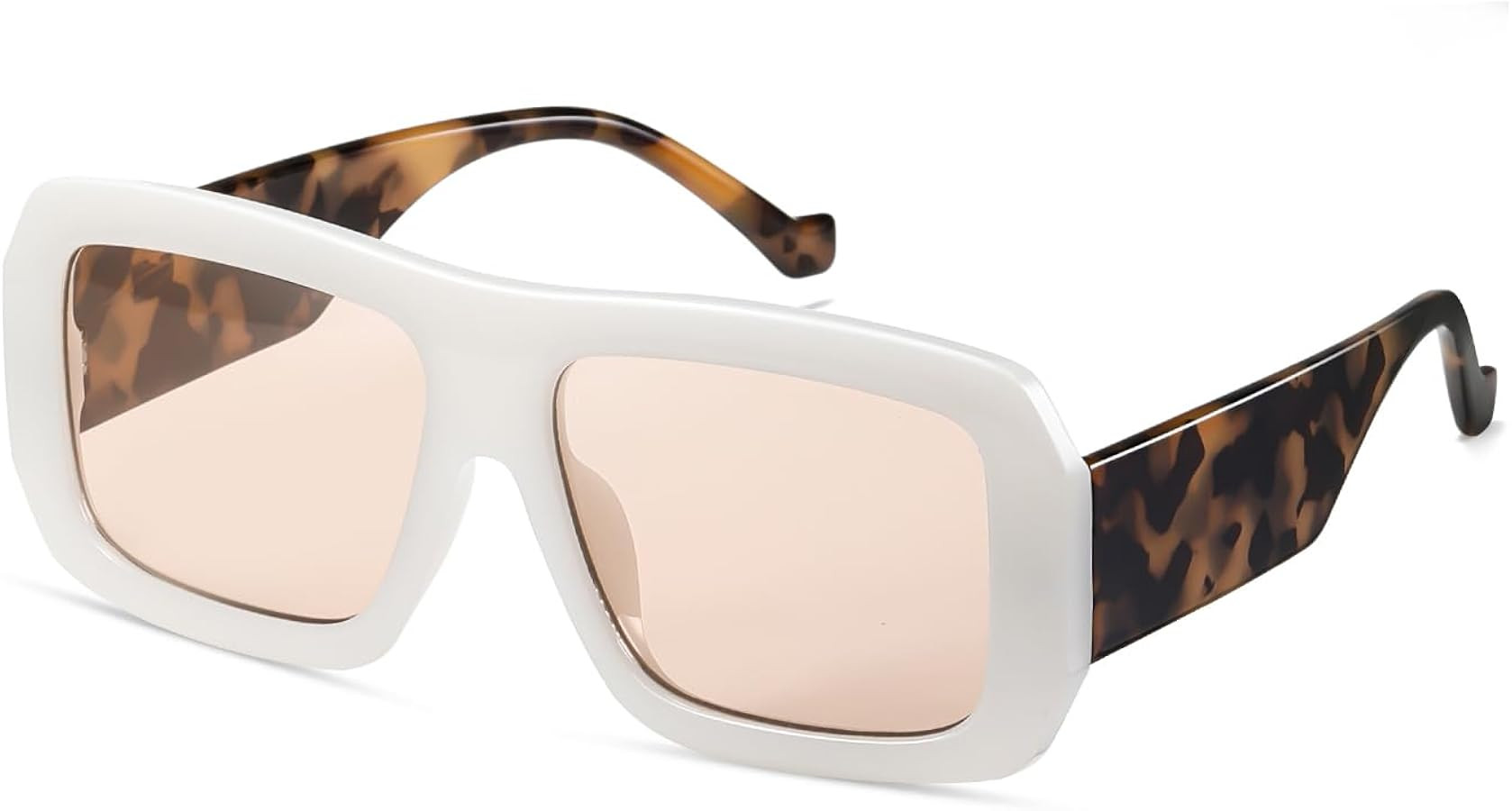 kimorn Sunglasses Womens Men Trendy Retro Sun Glasses Oversize Square Frame Shades K1571 | Amazon (US)