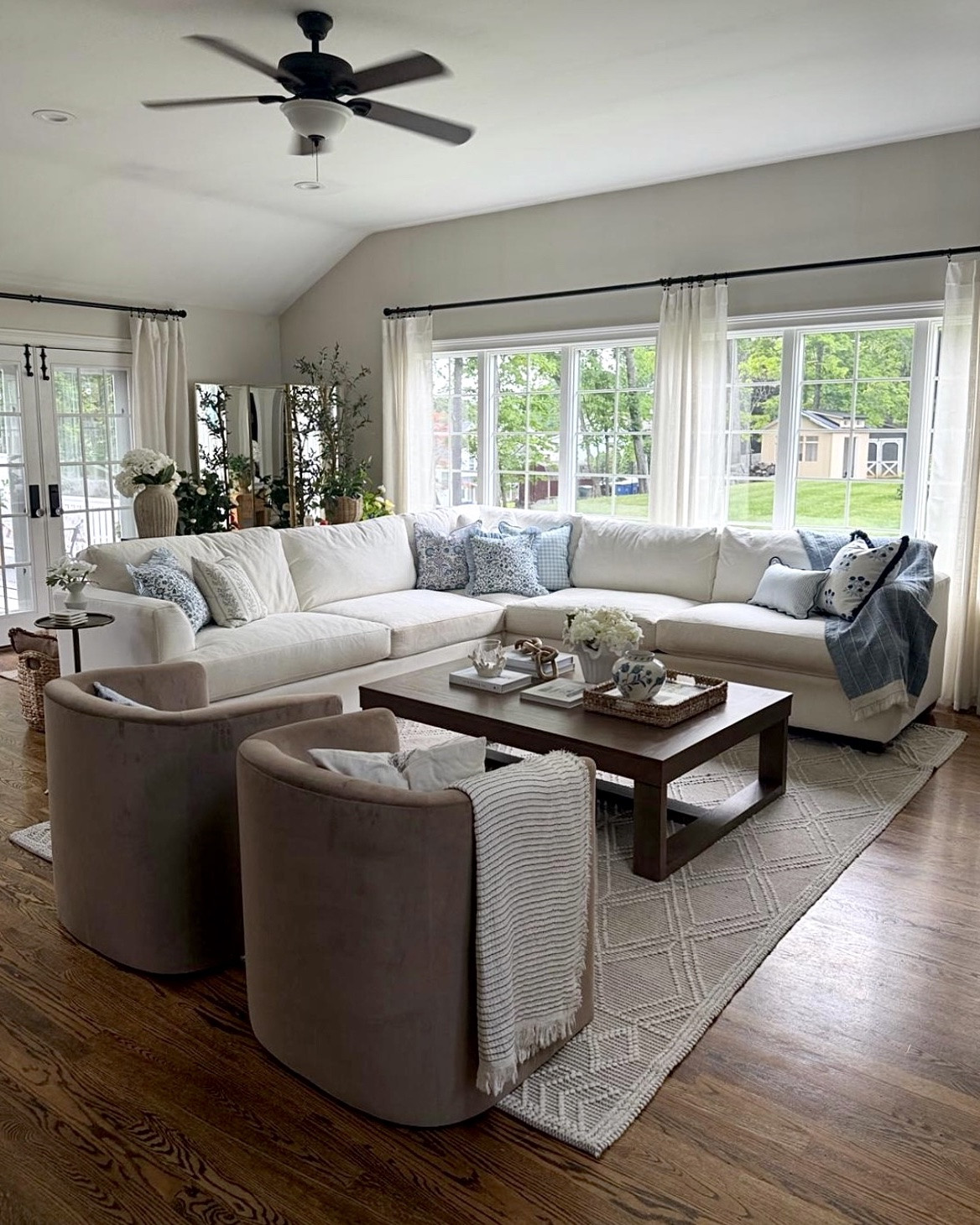swipe 👉🏻 to see diff angles of my light blue & white, sunny, modern-coastal living room 

🏷️ My oversized wooden coffee table is ON SALE for labor day!

👉🏻 my sectional sofa is no longer being sold, but measurements are the same as the Castlery ‘Dawson’ sectional I linked below (126”x126”) ! 
I also linked the two-seater version of this same exact sofa!


🐾  peep my pup, Tito 😝


.
.
coastal-cottage throw pillows
coastal home decor
summer living room refresh
affordable white sofas
modern sectional sofas
neutral couches
modern-transitional furniture
budget-friendly home decorating
how to furnish your home like a pro interior designer
summer sales on furniture & decor 
@Wayfair labor day deals

#LTKdayinmylife #LTKHome #LTKSaleAlert