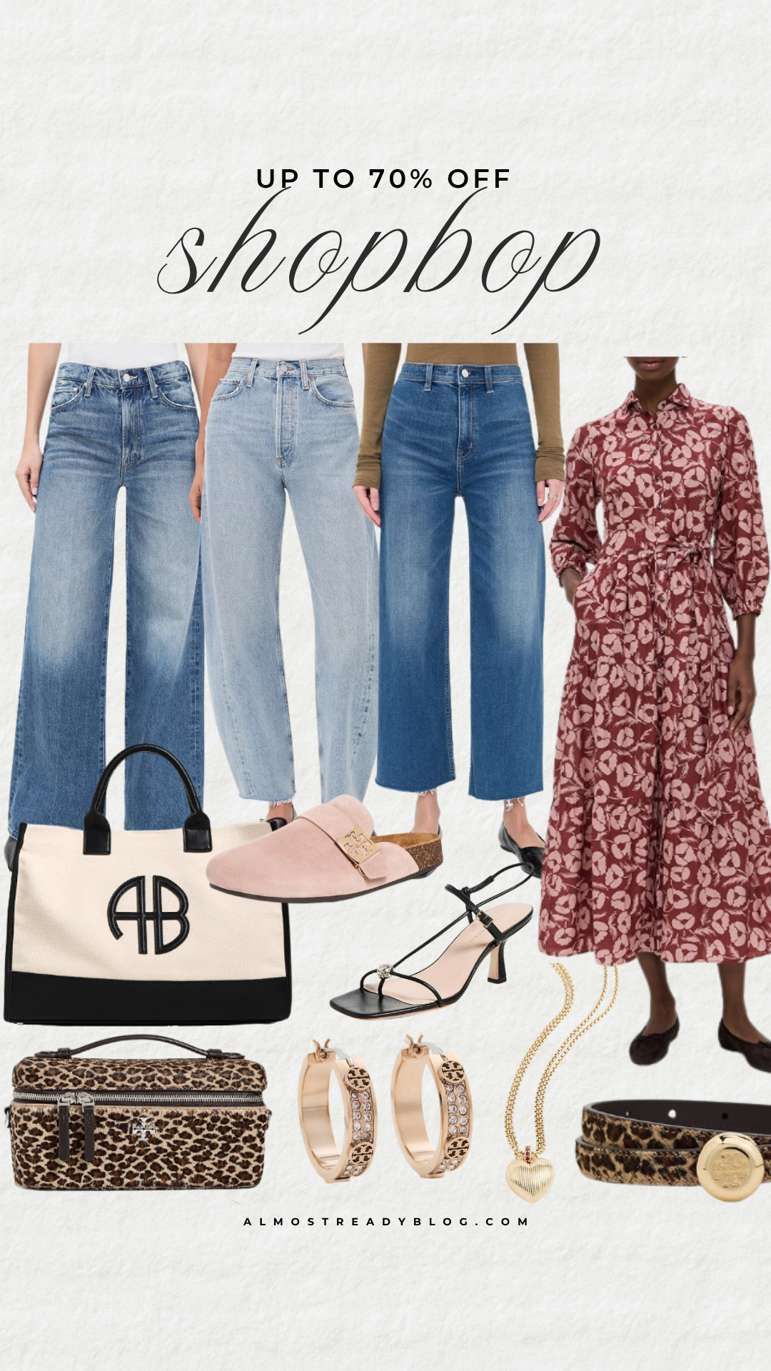 Shopbop up to 70% off, MOTHER jeans, Agolde jeans, anine bing, tory burch, amanda west, almostreadyblog 

 

#LTKSaleAlert