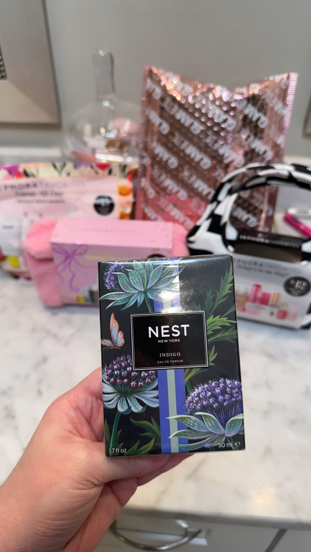 my FAVORITE perfume HALF OFF right now!! Nest indigo perfume 

#LTKFindsUnder100 #LTKBeauty
