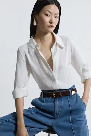 Wide Suede Belt | Karen Millen UK + IE + DE + NL