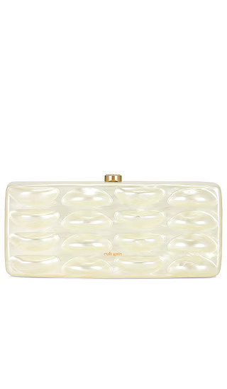 Cult Gaia Jules Clutch in Ivory. | Revolve Clothing (Global)