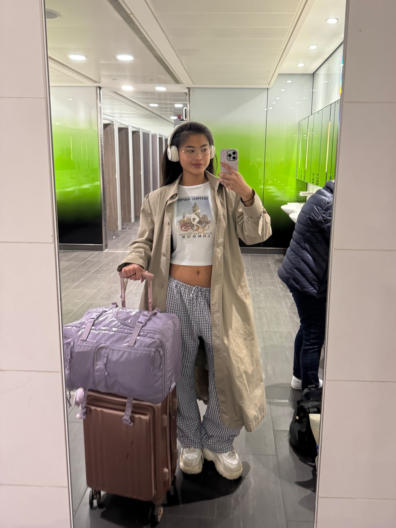 travel essentials: laptop backpack, carry-on roller bag, platform sneakers (my fav!!), noise canceling bluetooth headphones, & a cute but protective phone case! ✈️💕🎧

insider tip: if you use the Calpak Laptop Backpack as a personal item, make sure not to overpack it because then you may get stuck getting charged at the airport for an oversized bag fee. it’s happened to me once or twice, but the backpack itself is pretty squish-able but still holds a ton!

#LTKTravel #LTKU #LTKdayinmylife