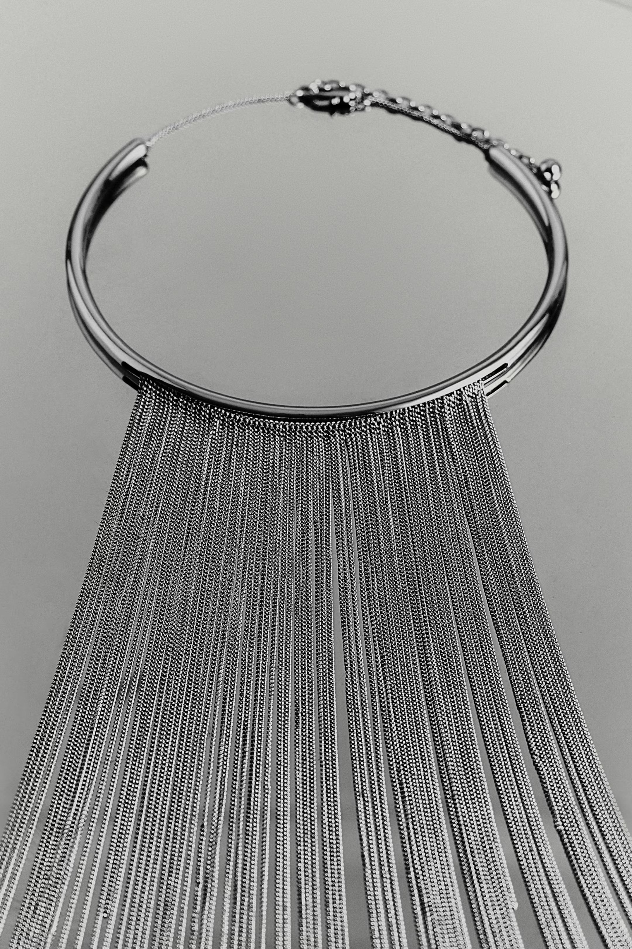 TASSELLED NECKLACE - SILVER | COS US | COS (US)
