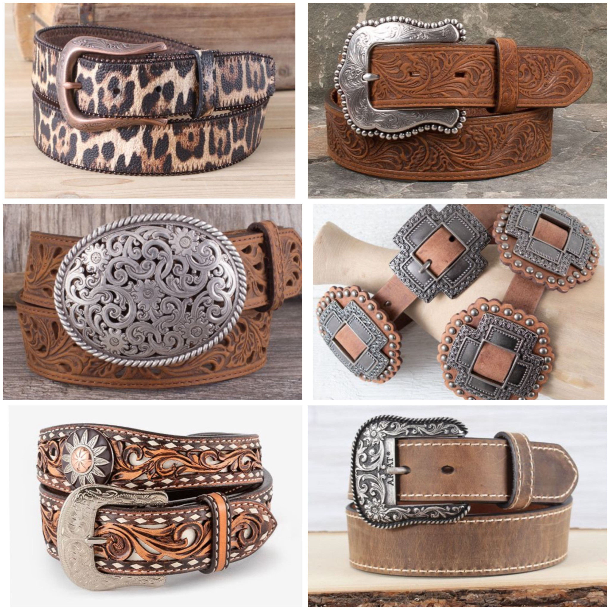 Brown leather western belts with silver buckle/accents!



#LTKFindsUnder100 #LTKStyleTip #LTKSeasonal