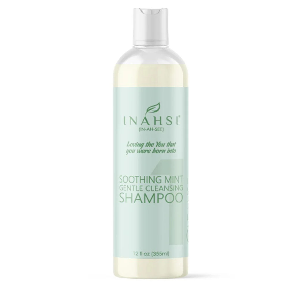 Inahsi Naturals-Soothing Mint Gentle Cleansing Shampoo | Inahsi