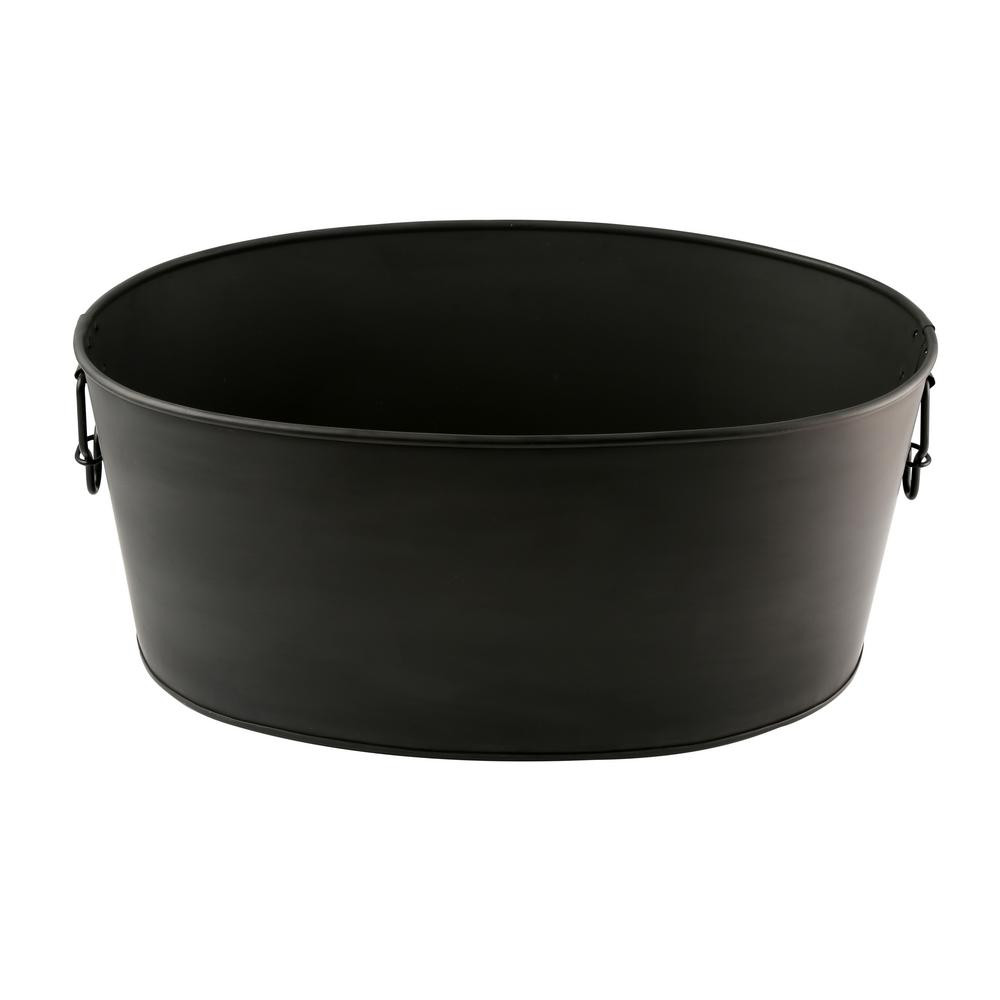 Cambridge Dunham Gunmetal Beverage Tub 9158TBDS - The Home Depot | The Home Depot