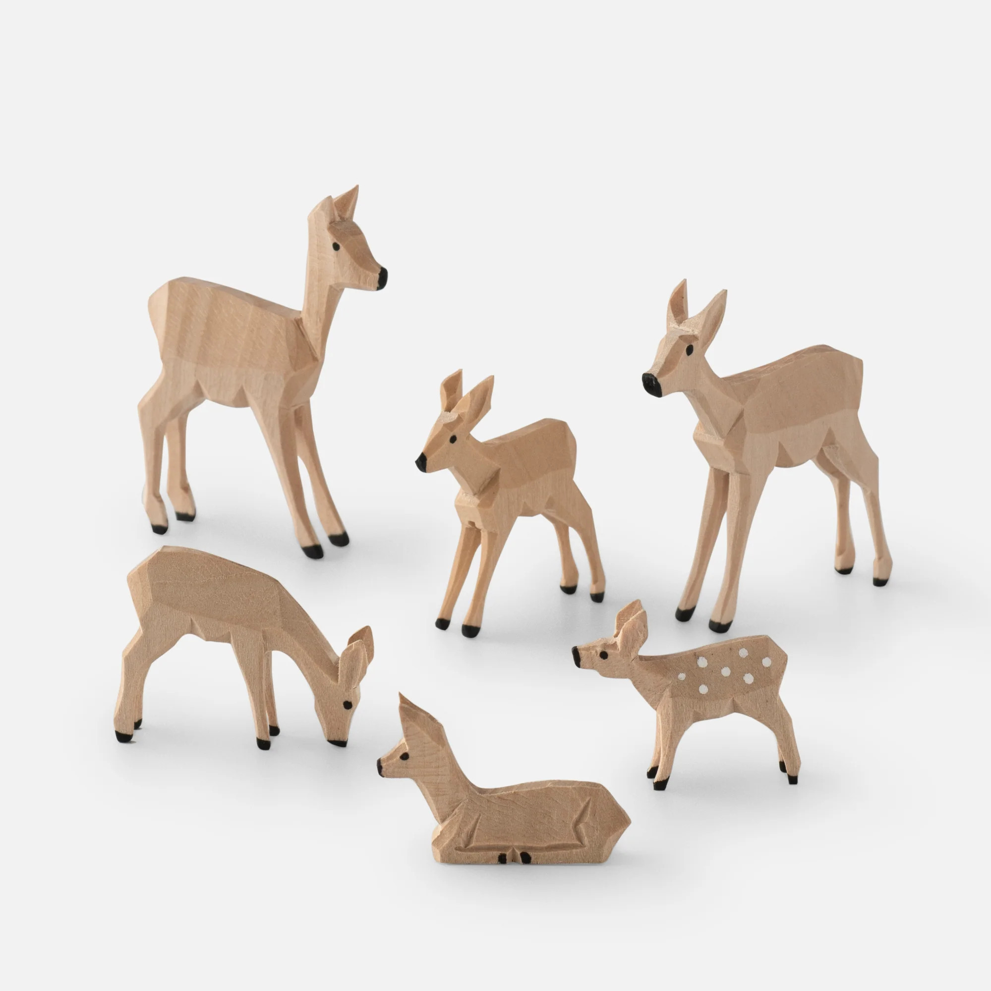 Mini Forest Family, Set of 6 | Schoolhouse