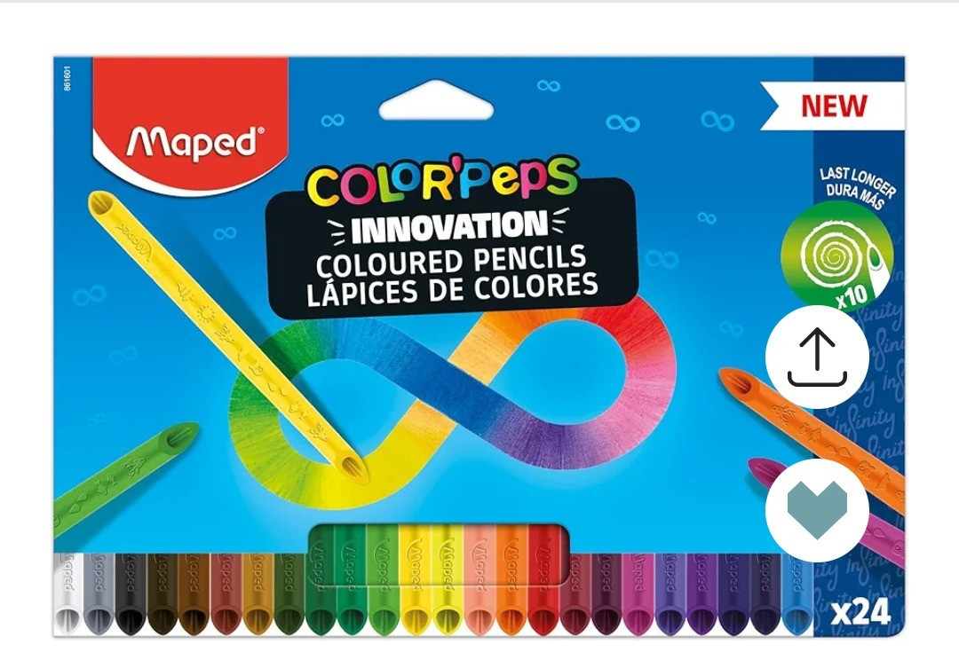 Lápis de Cor Color Peps Infinity, 24 Cores

#LTKbrasil #LTKhome #LTKpromo