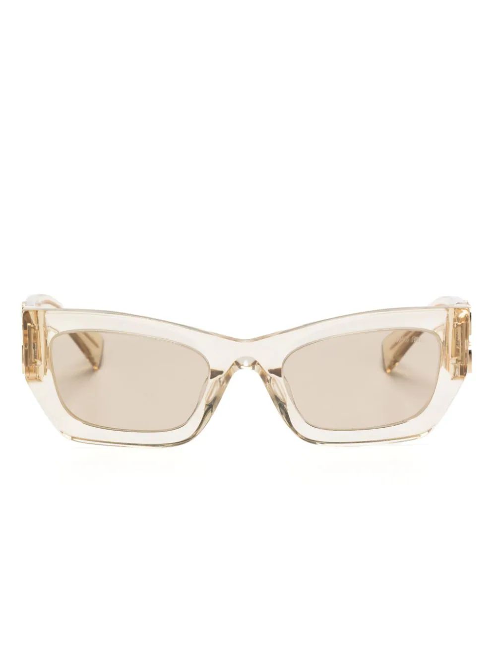 Miu Miu Eyewear Glimpse Sonnenbrille Mit Cat-Eye-Gestell - Farfetch | Farfetch Global