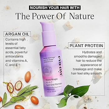 Eva NYC Mane Magic 10-in-1 Split End Mender, Nourishing Split Ends Hair Treatment, GMO-Free Hair ... | Amazon (US)