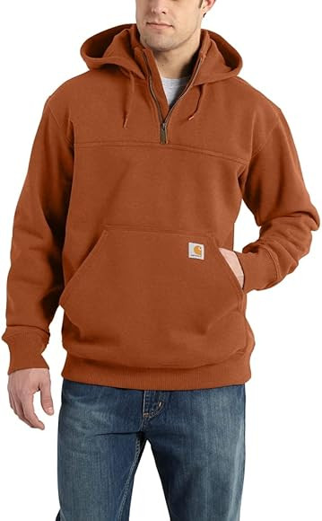 Rain Defender Loose Fit Heavyweight Quarter-Zip Sweatshirt | Amazon (US)